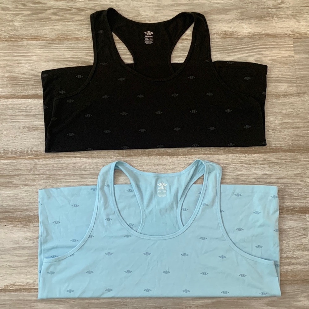 2 Umbro Soccer Tanks
